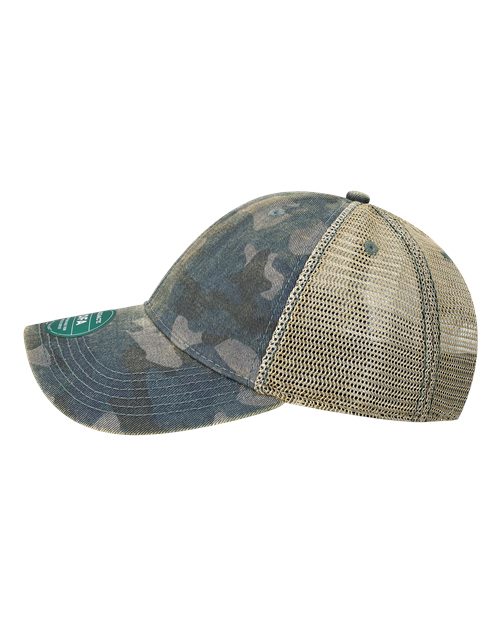 LEGACY OFA Old Favorite Trucker Cap - Navy Field Camo/ Java - side