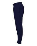 Badger 1216 Women’s Sport Athletic Fleece Joggers - Navy - side