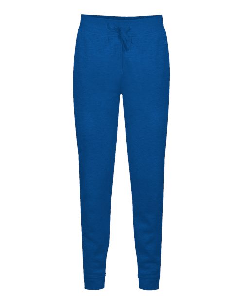 Badger 1216 Women’s Sport Athletic Fleece Joggers - Royal - front