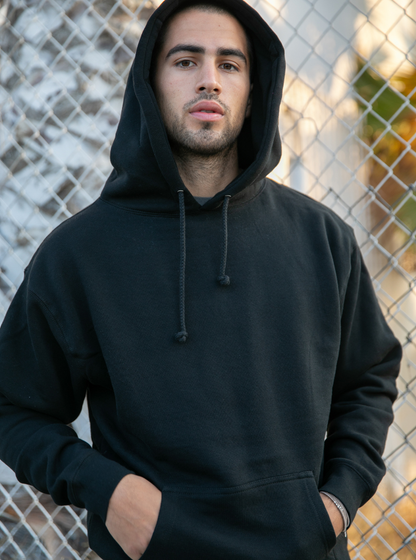 Heavyweight Hoodie in Smoke, additional view