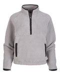 Boxercraft BW8501 Women's Everest Half-Zip Pullover - Oxford - front