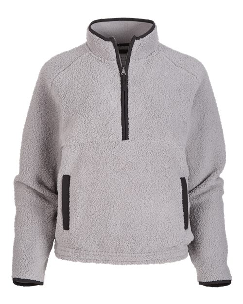Boxercraft BW8501 Women's Everest Half-Zip Pullover - Oxford - front
