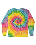 Colortone 2000 Unisex Tie-Dyed Long Sleeve T-Shirt - Saturn - front