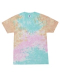 Colortone 1000Y Youth Multi-Color Tie-Dyed T-Shirt - Snow Cone - front