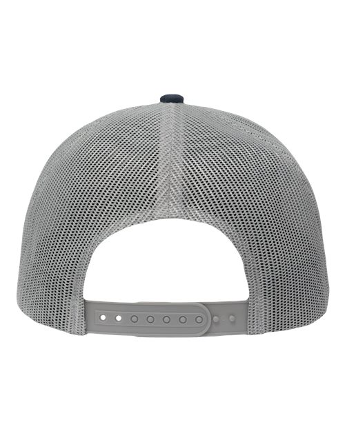 Sportsman SP1550 Modern Five-Panel Trucker Fit Cap - Navy/ Grey - back