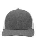 Sportsman SP1650 Modern Six-Panel Trucker Fit Cap - X Hatch Grey/ White - front