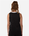 Augusta Sportswear 6887 Youth Match-Up Basketball Jersey - Black/ White - model back