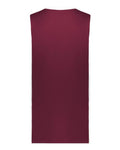 Augusta Sportswear 6887 Youth Match-Up Basketball Jersey - Maroon/ White - back