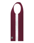 Augusta Sportswear 6887 Youth Match-Up Basketball Jersey - Maroon/ White - side