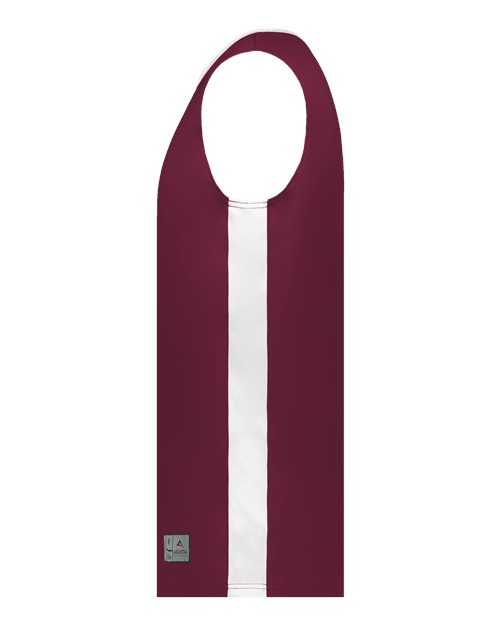 Augusta Sportswear 6887 Youth Match-Up Basketball Jersey - Maroon/ White - side