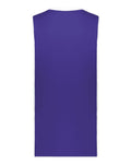 Augusta Sportswear 6887 Youth Match-Up Basketball Jersey - Purple/ White - back