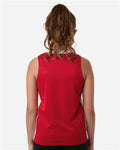 Augusta Sportswear 6887 Youth Match-Up Basketball Jersey - Scarlet/ White - model back