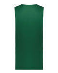Augusta Sportswear 6887 Youth Match-Up Basketball Jersey - Dark Green/ White - back