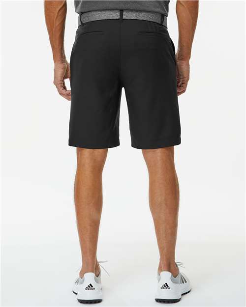 Adidas A2000 Men's Golf 9" Shorts - Black - model back
