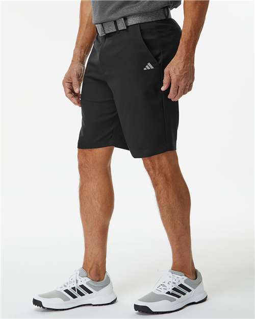 Adidas A2000 Men's Golf 9" Shorts - Black - model side