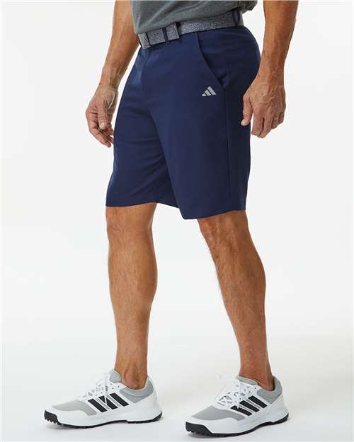 Adidas A2000 Men's Golf 9" Shorts - Collegiate Navy - model side