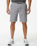Adidas A2000 Men's Golf 9" Shorts - Grey Three - model front