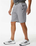 Adidas A2000 Men's Golf 9" Shorts - Grey Three - model side