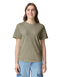 Comfort Colors C1717 Garment-Dyed Heavyweight T-Shirt - Sandstone - model front