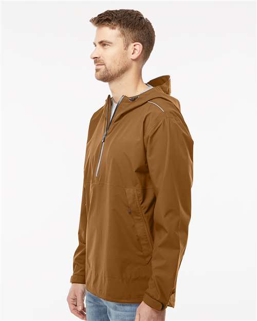 DRI DUCK 5339 Men's Challenger Anorak - Saddle - model side