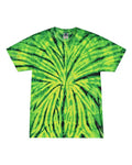 Colortone 1000Y Youth Multi-Color Tie-Dyed T-Shirt - Wild Spider - front