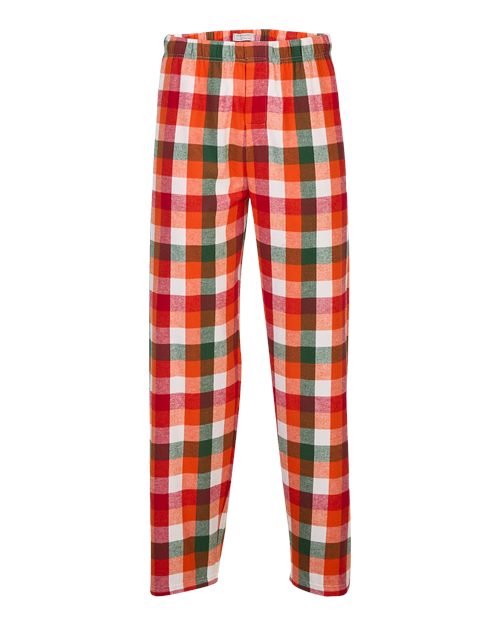 Boxercraft BM6624 Men's Harley Flannel Pants - Autumn Buffalo Check - front