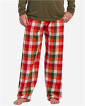 Boxercraft BM6624 Men's Harley Flannel Pants - Autumn Buffalo Check - model front