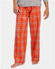 Burnt Orange Kingston Plaid