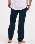Boxercraft BM6625 Unisex Flannel Joggers - Scottish Tartan Plaid - model back
