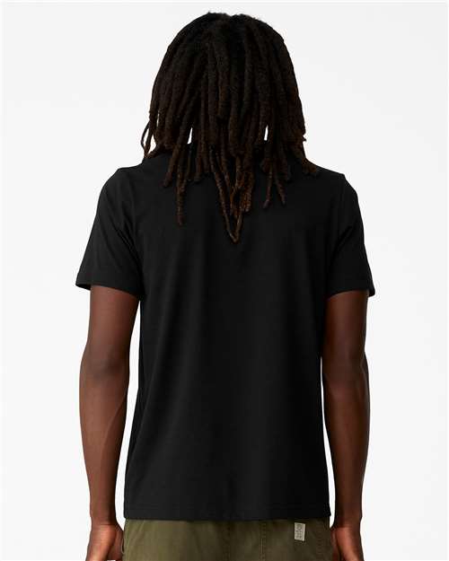 BELLA + CANVAS 3001ECO Unisex EcoMax Tee - Black - model back