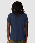 BELLA + CANVAS 3001ECO Unisex EcoMax Tee - Navy - model back