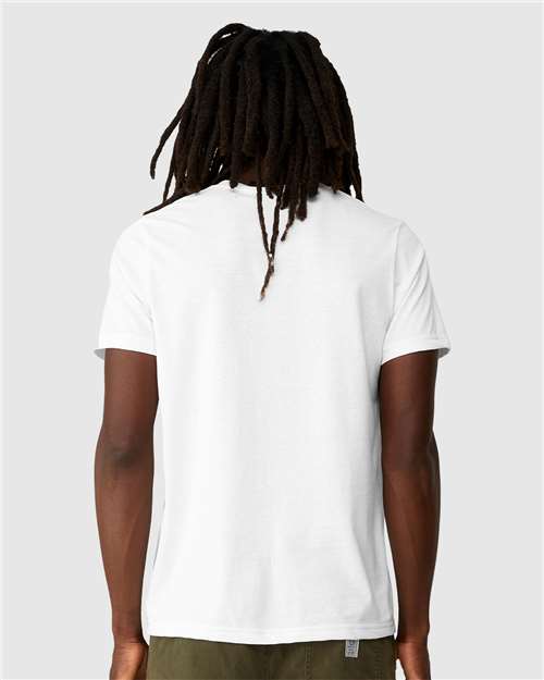 BELLA + CANVAS 3001ECO Unisex EcoMax Tee - White - model back