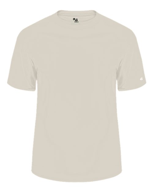 Badger 2120 Youth B-Core T-Shirt - Vintage White - front