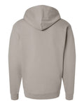 Independent Trading Co. SS4500 Midweight Hooded Sweatshirt - Cement - back