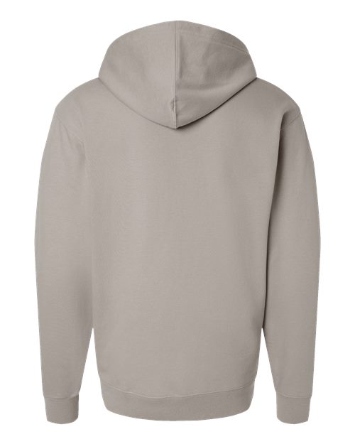 Independent Trading Co. SS4500 Midweight Hooded Sweatshirt - Cement - back