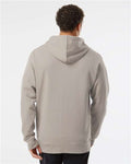 Independent Trading Co. SS4500 Midweight Hooded Sweatshirt - Cement - model back