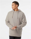 Independent Trading Co. SS4500 Midweight Hooded Sweatshirt - Cement - model front