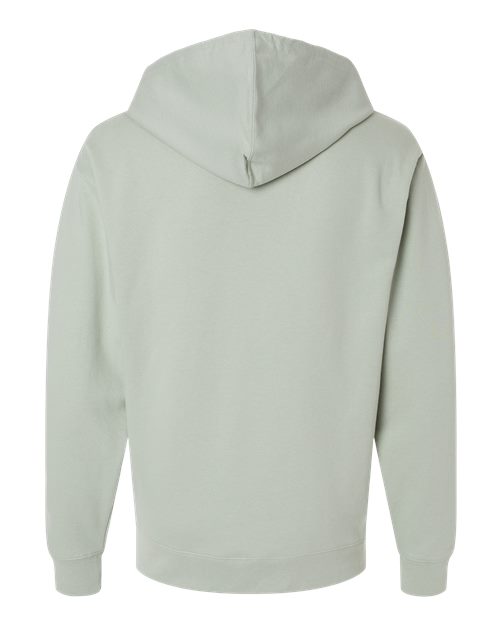 Independent Trading Co. SS4500 Midweight Hooded Sweatshirt - Dusty Sage - back