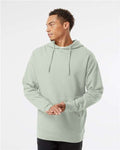 Independent Trading Co. SS4500 Midweight Hooded Sweatshirt - Dusty Sage - model front