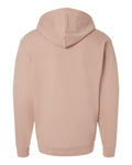 Independent Trading Co. SS4500 Midweight Hooded Sweatshirt - Dusty Pink - back