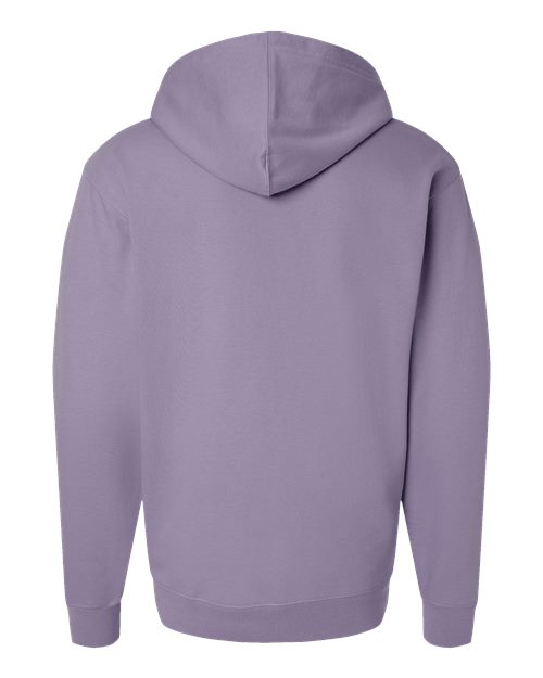Independent Trading Co. SS4500 Midweight Hooded Sweatshirt - Plum - back