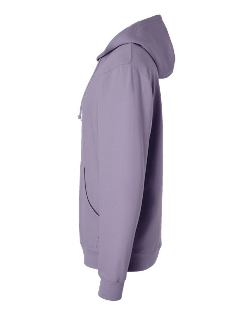 Independent Trading Co. SS4500 Midweight Hooded Sweatshirt - Plum - side