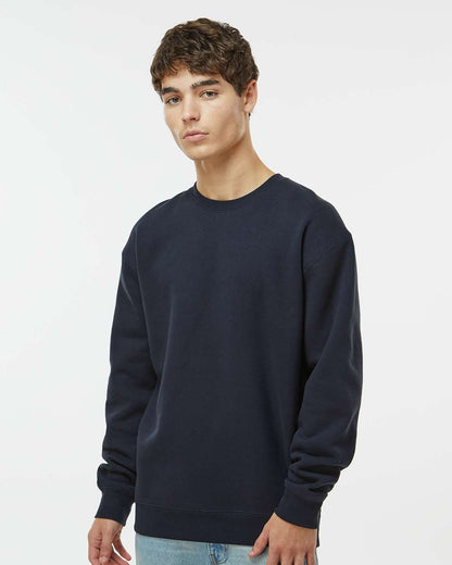 Heavyweight Crewneck Sweatshirt in Navy, front view