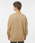 Independent Trading Co. IND3000 Unisex Heavyweight Crewneck Sweatshirt - Sandstone - model back