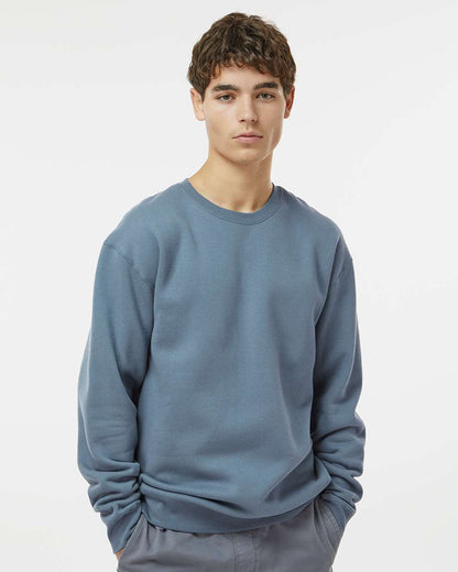 Heavyweight Crewneck Sweatshirt in Storm Blue, front view
