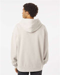 Independent Trading Co. IND280SL Unisex Avenue Midweight Hooded Sweatshirt - Ivory - model back