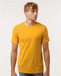 Tultex 602 Combed Cotton T-Shirt - Gold - model front