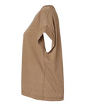 LAT 3502 Women's Vintage Wash Tee - Washed Coyote Brown - side