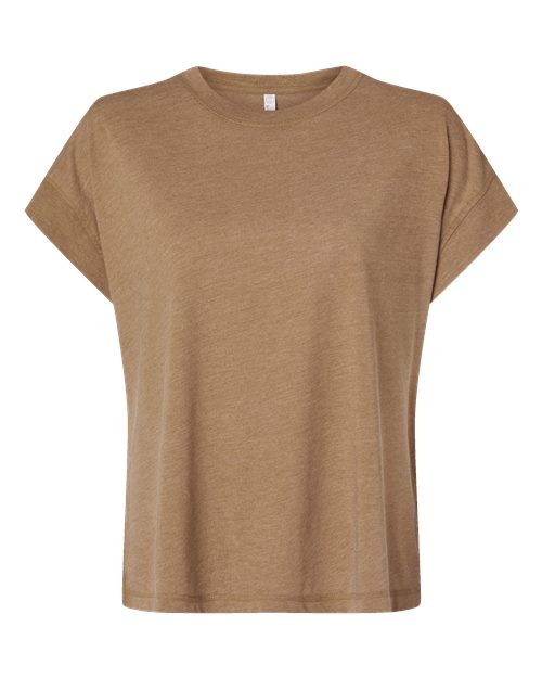 LAT 3502 Women's Vintage Wash Tee - Washed Coyote Brown - front