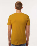 Tultex 602 Combed Cotton T-Shirt - Mustard - model back
